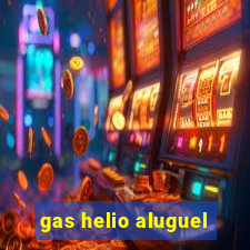 gas helio aluguel